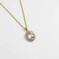 Gemstone Pendant - White