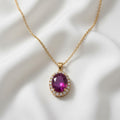 Gemstone Pendant - Red